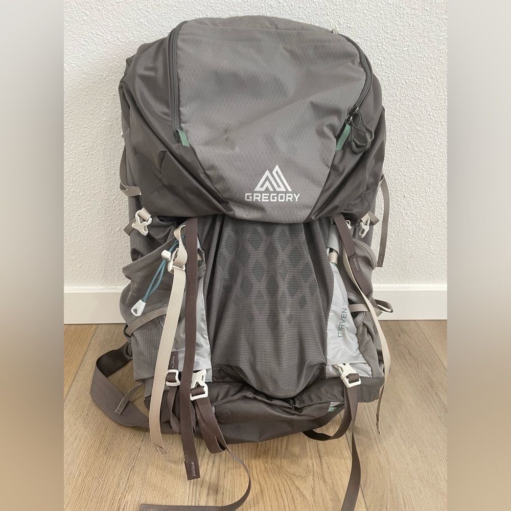 Gregory Maven 55 Backpacking Pack in Forest Gray